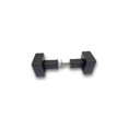 thumbnail image 4 of Bouton de Porte Carré 2” en Acier Inoxydable 304 – Poignée de Porte en Verre de Douche à Tirer, Portes en Bois et en Fibre de Verre – Satin SS, Noir Mat, PVD Or, 4 of 9