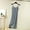 Blue, variant on DuoJiaJ Women's Solid Color Inside With A Base Large Size Petticoat Slimming Loose Nightdress (medium Length) Cotton Nightwear For Women Black