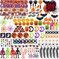 thumbnail image 1 of Nuevo juego de juguetes de Halloween, nueva combinación de regalos para fiestas, juguetes de disfraces y descompresión, pellizco de calabaza, 1 of 2