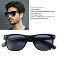 thumbnail image 3 of Lunettes Intelligentes, Lunettes Traductrices IA avec Micro et Haut-Parleur, Traduction Vidéo en Temps Réel Lunettes de Soleil Polarisées, Plus de 100 Langues, Prise en Charge de la Musique, des Appels et du Contrôle des Photos, 3 of 7