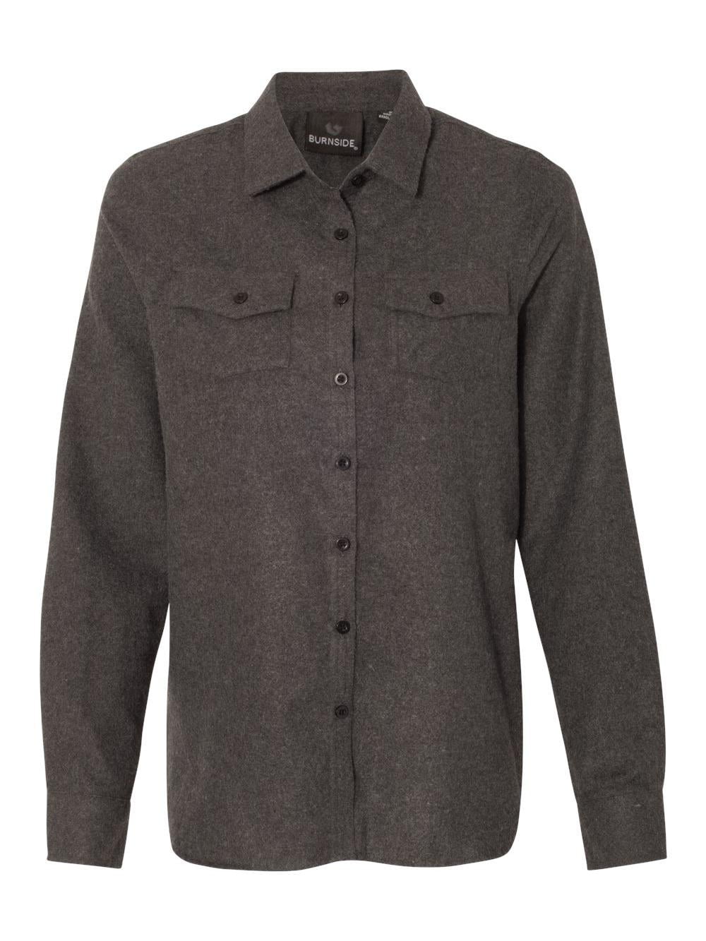 solid color womens flannel shirts