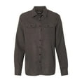 thumbnail image 2 of Burnside - Women's Long Sleeve Solid Flannel Shirt - 5200, 2 of 3