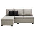 thumbnail image 1 of Sala Esquinera El Bazar Store Bergen Beige 180x140 cm Lado derecho e Izquierdo Lino nacional, 1 of 7