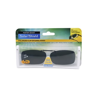 Solar Shield Dioptics Unisex Rectangle Fashion Sunglasses, Gunmetal , 50 Rec A
