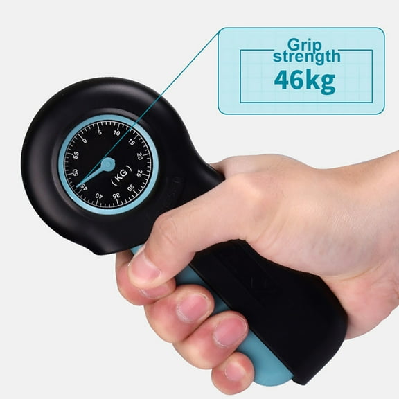 windfall 0-55kg Mechanical Pointer Hand Grip Power Force Strength Meter Measure Tool