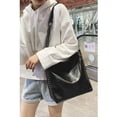 thumbnail image 4 of Womens Shoulder Bag Fashion Rivet Decor Crossbody Messenger Bag Bucket Bag, 4 of 9