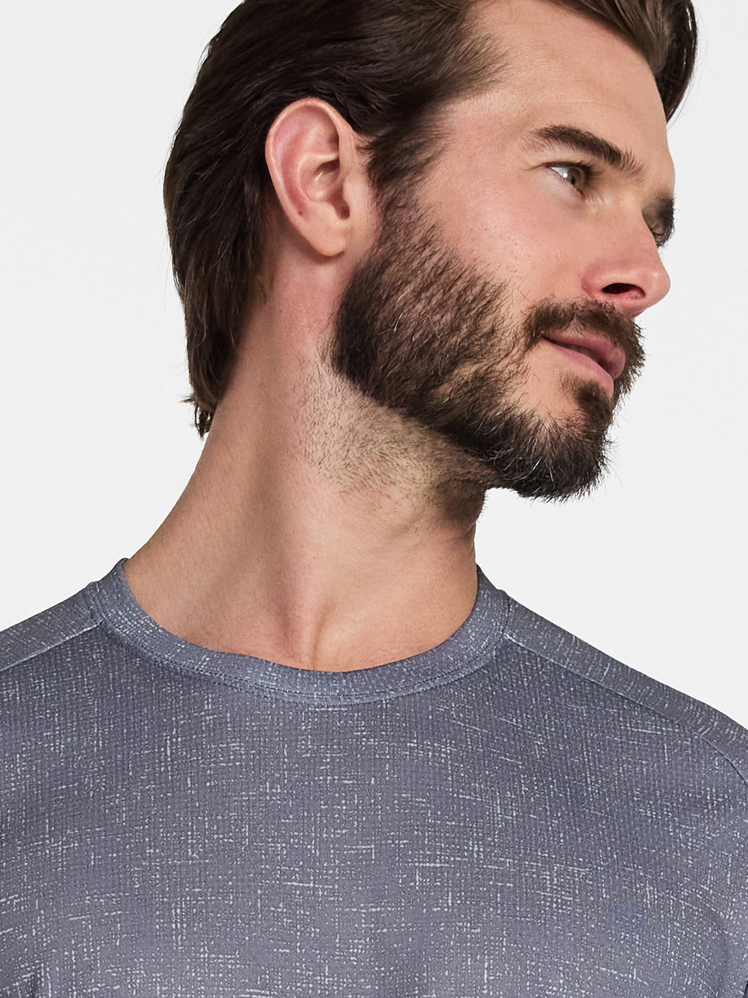 Athletic Works Men's and Big Men's DriWorks Mesh Tee with Short Sleeves, Sizes XS-5XL