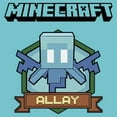 thumbnail image 2 of Girls Minecraft Allay Badge T Shirt, 2 of 4