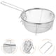thumbnail image 4 of Cesta para freír de acero inoxidable, cesta redonda para freír alimentos, cesta para freír con asa, 4 of 5