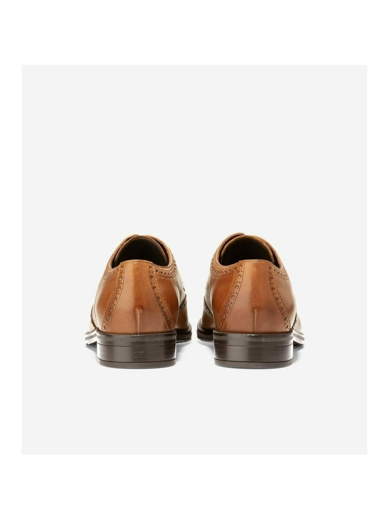 Cole Haan Mens Modern Essentials Wingtip Oxford British Tan  display picture 1