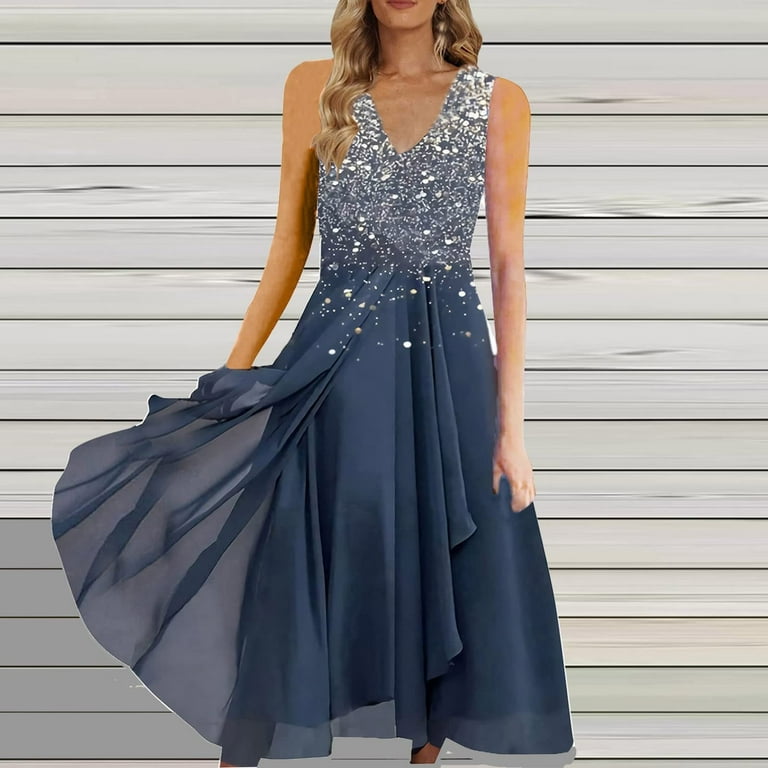 Feather Hem Midi Dress for Women Elegant Asymmetrical Strap Sleeveless Long  Dress Party Club Streetwear 