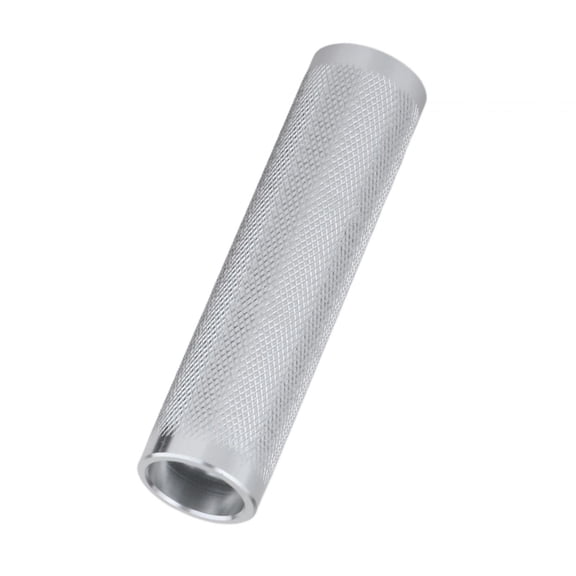 Aluminum Alloy Handle Replacement Easy to Use Anti Slip Handle Versatile Durable Hand Grip Cover Fitness Equipment Accessories for Men Women Silver2.2cmx13.5cm