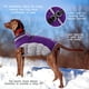 thumbnail image 4 of Abrigo FUAMEY para perro, chaqueta de invierno impermeable, color morado, XXL, 4 of 7