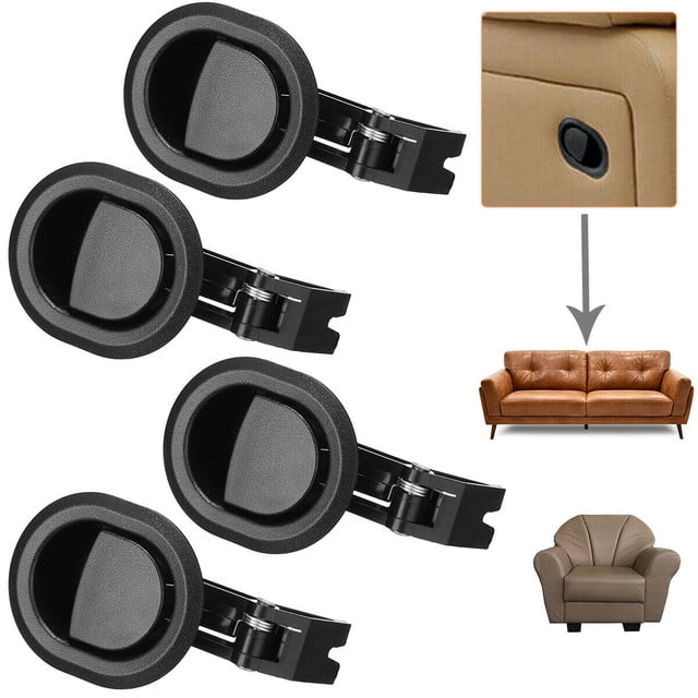 Black Recliner Replacement Pull Handle Chair Sofa Couch Release Lever Universal 
