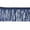 Navy Blue, variant on Belagio 2" Wide x 10 Yards, Chainette Fringe, 1 Bolt, Brown