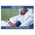 thumbnail image 2 of 2 Pack - Fitted Hospital Bed Sheets, Soft Knitted Jersey Knit Sheet, 36"x84"x16" White, 2 of 3