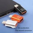 thumbnail image 2 of WINDLAND Short USB Type C Male Device to USB 3.0 Female Adapter Connectors OTG Adapter 10G, 2 of 6