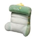 thumbnail image 5 of Almohada de respaldo, cojín de soporte de cintura con brazos y bolsillos, almohada de lectura para Verde, 5 of 9