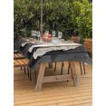 thumbnail image 3 of Outdoor Table Cloth with Umbrella Hole and Zipper,Vintage White Brown Bear Waterproof Rectangle Tablecloth 54"x80",Retro Country Rustic Wood Grain Washable Table Cover for Outside Party Patio Picnic, 3 of 8