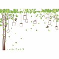 thumbnail image 3 of IDEA4WALL 4pcs Minimalist Illustration Peel and Stick Wallpaper Removable Wall Murals Large Wall Stickers for Home Decoration, 66"x24", 3 of 4