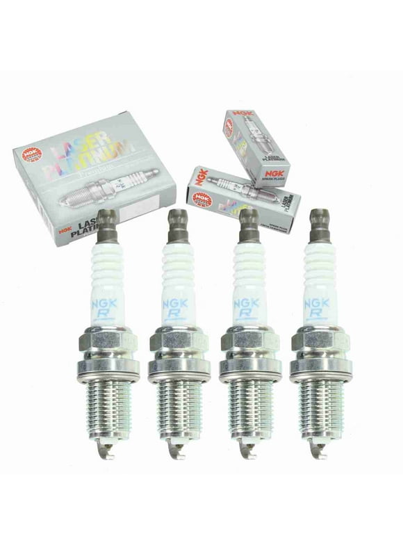 4 pc NGK 7772 Laser Platinum Spark Plugs for 3284 6714 7340 7812 98079-571BH FR6LPP300X PK22PR-L11S Ignition Wire Secondary Fits select: 2006-2011 HONDA CIVIC, 2002 ACURA RSX