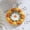 Orange, variante sur Ensemble de Table 2 Rêveur Floral 3D au Crochet Fait à la Main pour la Maison, Repas et Réceptions