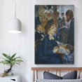 thumbnail image 5 of Pierre Auguste Renoir in The Cafe Art Poster Picture Print Canvas Poster Wall Paint Art Posters Decor Modern Home Artworks Gift 12x18inch(30x45cm), 5 of 6