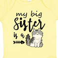 thumbnail image 4 of Inktastic My Big Sister is a Cat Boys or Girls Baby Bodysuit, 4 of 5