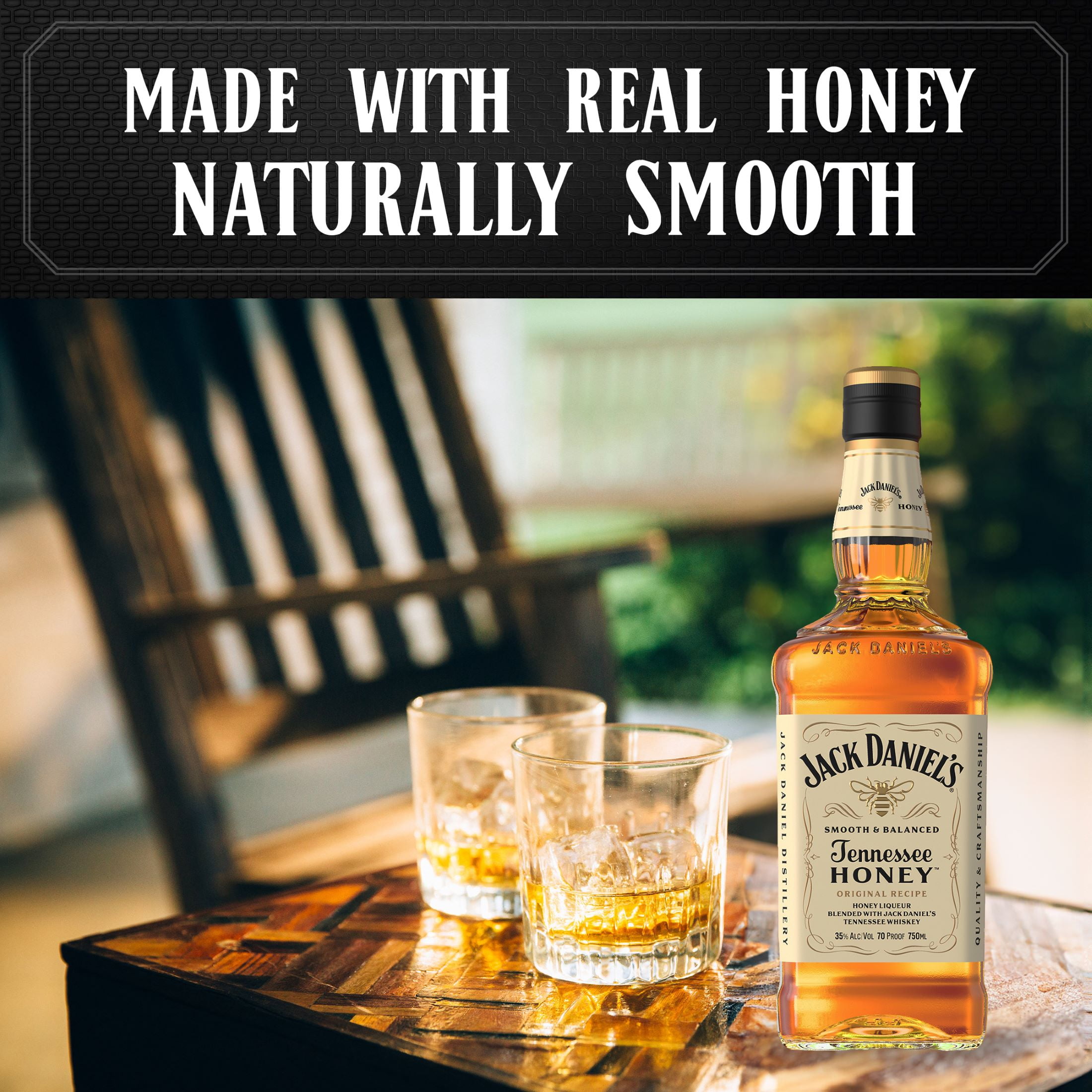 Jack Daniel's Tennessee Honey Whiskey Specialty, 750 ml Bottle, 70 Proof