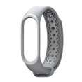 thumbnail image 1 of Reemplazo para Xiaomi Mi Band 3/4 Pulsera de silicona Colores dobles / Correa de muñeca de reloj deportivo sólido Advancent EL0222-08, 1 of 2