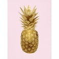 thumbnail image 2 of Bennett, Kate 19x24 White Modern Wood Framed Museum Art Print Titled - Pineapple Gold on Pink I, 2 of 4