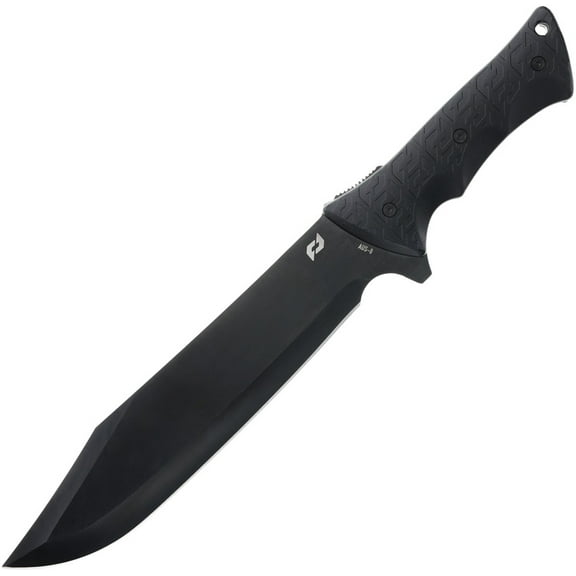 Schrade 1182516 Leroy 10" Stainless Blade Solid Black Fixed Knife