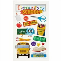 12 Pack: Elementary School Stickers by Recollections