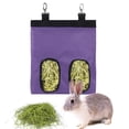 thumbnail image 1 of Alimentador de heno para conejos Bolsa de alimentador de heno para conejillos de Indias Eccomum Morado, 1 of 7