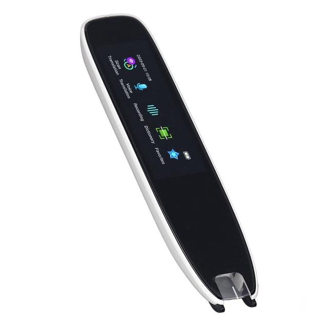 Stylo Lecteur Scanner, Fonction d'Enregistrement Intégrée Stylo de Lecture Coque ABS pour École