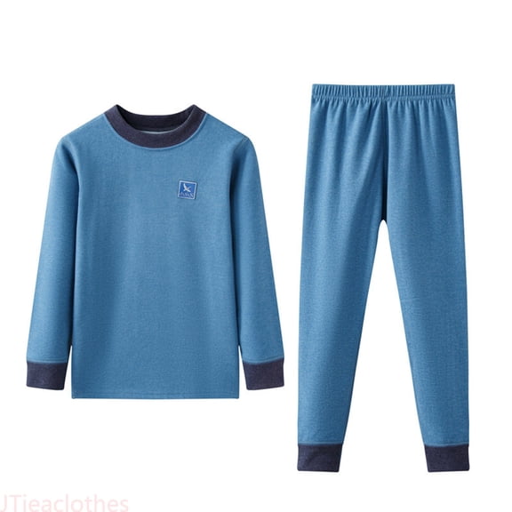 JTieaclothes Toddler Girls Boys Winter Long Sleeve Tops Pants 2PCS Outfits Clothes Set For Babys Clothes Underwear Set,Boys Outfit Sets Sizes 3-4 Years