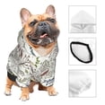 thumbnail image 3 of Balery Design Name Dog Hoodie Pets Wear Hoodies For Small Dogs Pet Clothes Costumes, Pets Wear Hoodie Sweatshirt Outfit For Dogs Cats Cosplay Party-Size Name, 3 of 8