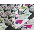 thumbnail image 4 of Ambesonne Deer Quilted Bedspread Set 3 Pcs, Animal Head with Antlers, King Size, Multicolor, 4 of 5