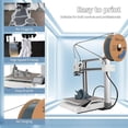thumbnail image 3 of 3D Printing Filament Basic PLA Filament 1.75mm 300mm/s 1kg Cardboard Spool Dimensional Accuracy +/- 0.03 mm Fit Most 3D FDM Printer-Grey, 3 of 7