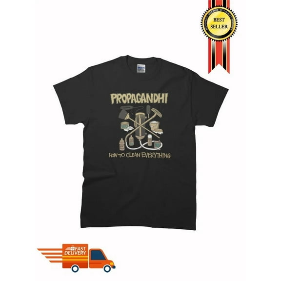 VINTAGE New List Propagandhi I can on my own Yet stagnant minds persist T Shirt S - 5XL