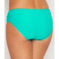 thumbnail image 2 of Classic Solid Shirred Bikini Bottom Swimsuit, 2 of 4