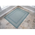 thumbnail image 3 of Benissimo Contemporary Indoor / Outdoor Area Rug TILE Collection I 5x7 I Turquoise, 3 of 6