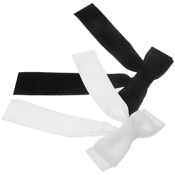 UNOMOR 2pcs Velvet Bow Hair Clips for Women Elegant Hair Accessories Everyday Use