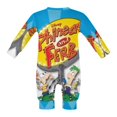 thumbnail image 6 of Phineas And Ferb Baby Onesie Romper Footless Infant Long Sleeve Jumpsuit for Boys Girls, 6 of 8