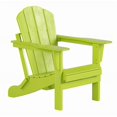 thumbnail image 1 of Paradise Outdoor Folding Poly Adirondack Chair, 1 of 6