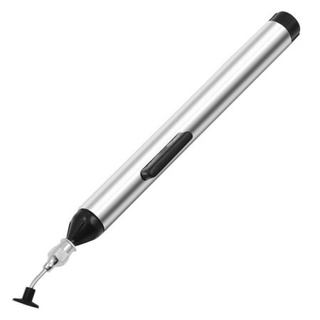 

Yozhu Manual Solder Suction Cup Solder Desoldering Pump Suction Cup Remover Vacuum Welding Suction Pen with 3 Tips