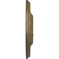 thumbnail image 4 of Ekena Millwork 11 3/8"OD x 3 5/8"ID x 1 1/8"P Leaf Ceiling Medallion (Fits Canopies up to 4 3/4"), Hand-Painted Mississippi Mud, 4 of 7