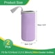 thumbnail image 2 of 2 piezas de funda de neopreno para botella de agua, bolsa portabotellas de vidrio aislante de 12 oz, funda de botella de bebida colapsable con asa, púrpura claro, 2 of 7
