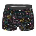 thumbnail image 5 of Uemuo I love you Mom Pattern Men's Boxer Briefs,Trunk Anti-Chafing,Comfortable, Durable, and Stylish Underwear-X-Large, 5 of 9