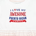 thumbnail image 4 of Inktastic Puerto Rico Love My Puerto Rican Family Girls Baby Dress, 4 of 5